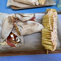 Lahmajoun  at Vegan Beat in Athens