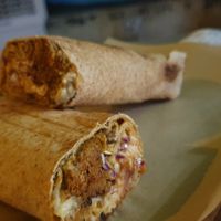 Wrap at Vegan Beat in Athens