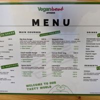 We ate the food too quickly too take pictures at Vegan Beat in Athens