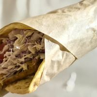 Space Gyros at Vegan Beat in Athens