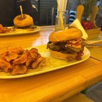 Christmas BurgeLeck  at Vegan Beat in Athens