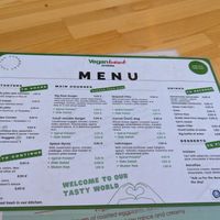 Menu at January 2025 at Vegan Beat in Athens