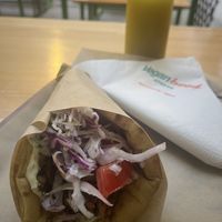 (Mushrom)Gyros Pita🫶  at Rhino Vegan Beat in Athens