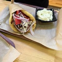 Gyro  at Rhino Vegan Beat in Athens