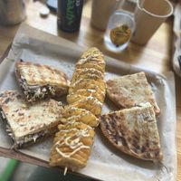 Mushroom gyros   at Rhino Vegan Beat in Athens