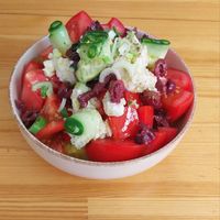 Dakos at Rhino Vegan Beat in Athens