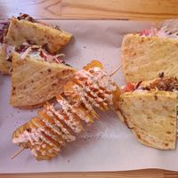 Skepasti pita gyros at Rhino Vegan Beat in Athens