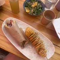 Vegan gyros   at Vegan Beat in Athens