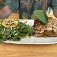 Moussaka   at Vegan Beat in Athens