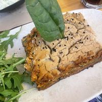 Vegan mousaka   at Vegan Beat in Athens