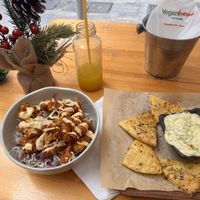 Cauliflower and Zaziki pita     at Vegan Beat in Athens