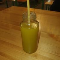 Lemonade at Vegan Beat in Athens