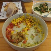 Couldn't wait to eat, sorry at Vegan Beat in Athens