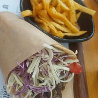 Gyros at Rhino Vegan Beat in Athens