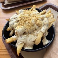Mayo Truffle Potato Fries  at Rhino Vegan Beat in Athens