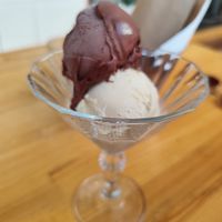 Ice cream at Rhino Vegan Beat in Athens