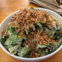 Tofu salad at Rhino Vegan Beat in Athens