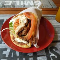 Yummy and only € 3,50! at Vegan Beat in Athens