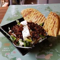 Persephone's Salad at Vegan Beat in Athens