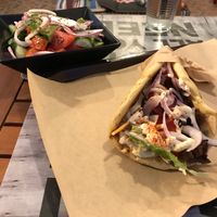 Great Greek vegan food and young friendly staff. Recommended! at Vegan Beat in Athens