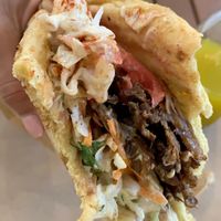 A better view of that delicious inside at Vegan Beat in Athens