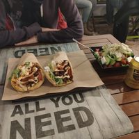 All we need  at Vegan Beat in Athens