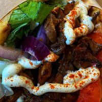 Gyros at Vegan Beat in Athens