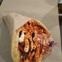 Gyros at Vegan Beat in Athens