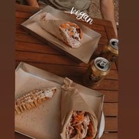 Vegan mushroom  at Vegan Beat in Athens