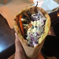 Space Gyros at Vegan Beat in Athens