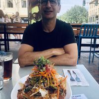 Vegan Nachos!  at Funky Taco in Boise