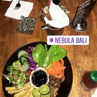 Tofu bowl at Nebula in Kuta