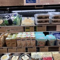 alpro, vegan yogurt etc  at Life Shimodera in Osaka