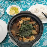 Green banana soup at Huong Viet - Nguyen Trai in Ho Chi Minh City