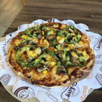 Mexican Pizza  at LN Fortunate Coffee 幸福咖啡 in Taoyuan