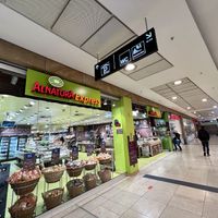 store front at Alnatura in Leipzig