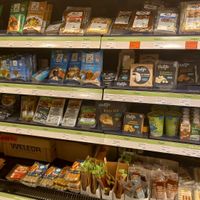 vegan fridge at Vitalia Reformhaus in Leipzig