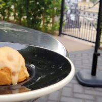 Carmel smoked salt shortbread at Dark Hall Coffee in Phoenix