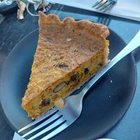 Quiche at Dark Hall Coffee in Phoenix