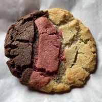 Amazing Neapolitan Cookie 💕  at Dark Hall Coffee in Phoenix