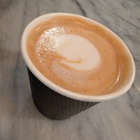Vanilla oat latte  at Dark Hall Coffee in Phoenix
