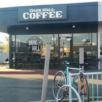 Snuck in the back at Dark Hall Coffee in Phoenix