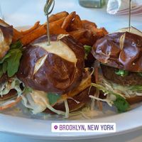 Walnut sliders #Veganuary at Greedi Vegan - Bergen St in Brooklyn
