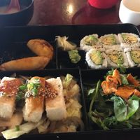 Vege bento  at Sushi Loku in Vancouver