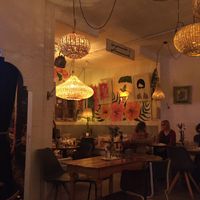 Inside  at Picknick Cafe Bar in Frankfurt