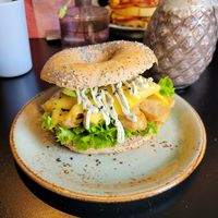 Vegan Faux Chicken at Olivia's Maastricht in Maastricht