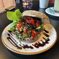 The holy behold bagel 🥯   at Olivia's Maastricht in Maastricht