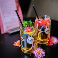 Soof lemonade 100% organic & sugar free  at Olivia's Maastricht in Maastricht