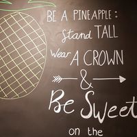 Wc-deur-tekst at Olivia's Maastricht in Maastricht