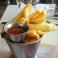 Masala fries at eatDOORI - Kaiserstrasse in Frankfurt